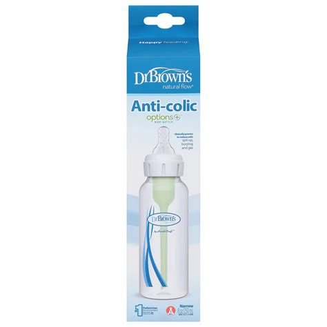 Dr. Brown's Options+ Anti-Colic 8 oz Bottle - Shop Bottles at H-E-B