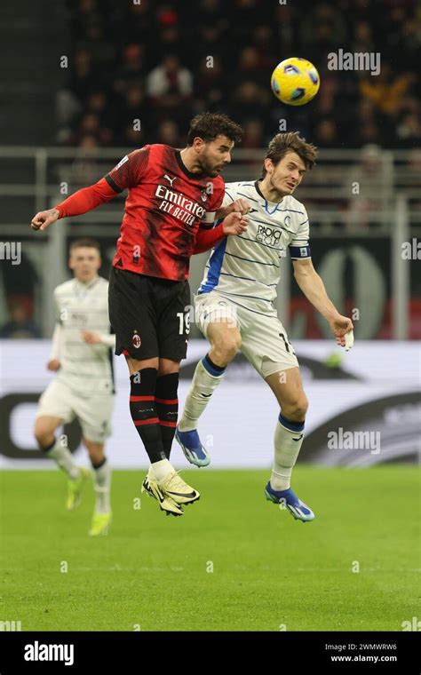 Milano Italy February Ac Milan Vs Atalanta Serie A