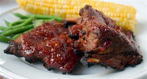 Baby Back Ribs With Sweet And Tangy Homemade Barbecue Sauce • Saturdays