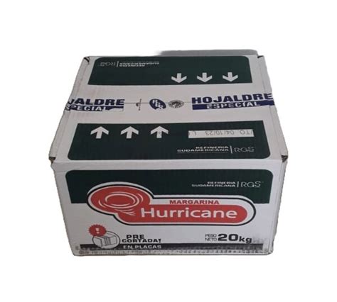 Margarina Hurricane Hojaldre Especial Caja X Kg Vallve S R L