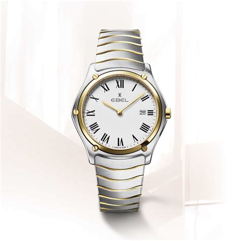 EBEL | EBEL Sport Classic watch, stainless steel and 18K yellow gold