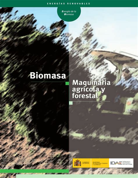 Biomasa Maquinaria agrícola y forestal