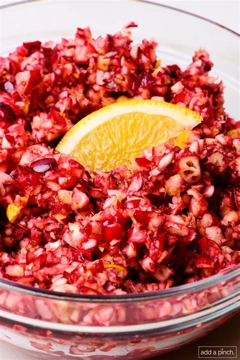 Cranberry Relish Recipe Add A Pinch