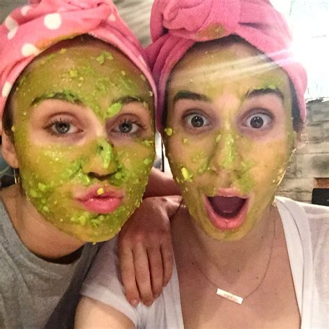 Miley Cyrus At-Home Avocado Face Mask | Teen Vogue