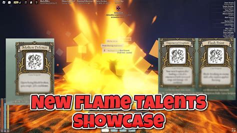 New Flame Talents SHOWCASE | Deepwoken - YouTube