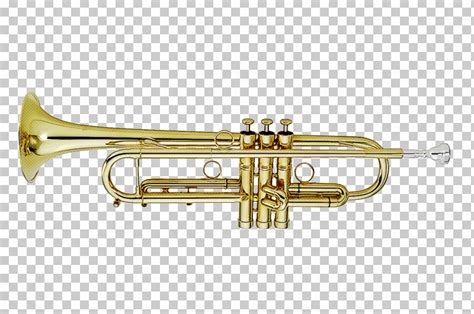 Trumpet Saxhorn Mellophone Flugelhorn Cornet PNG Clipart Brass