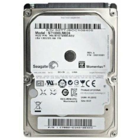 Купить Seagate ST1000LM024 (Samsung Momentus) Жесткий диск - ВИДЕОГЛАЗ ...