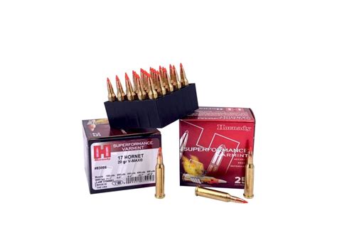 Hornady Superformance Varmit 17 Hornet V MAX 20grs 25St