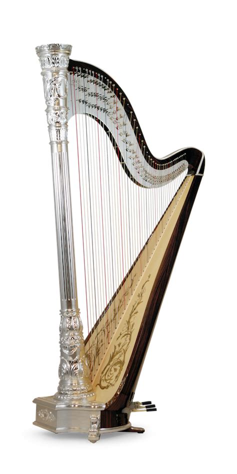 Oriane 47 Gold Concert Grand Harp Camac Harps