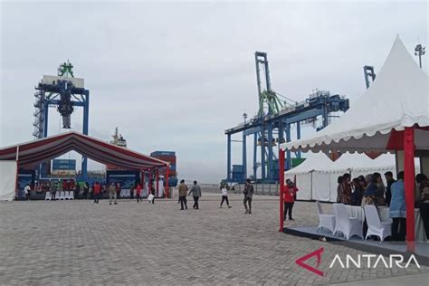 Menteri Bumn Makassar New Port Merupakan Pelabuhan Hub Terbesar Di