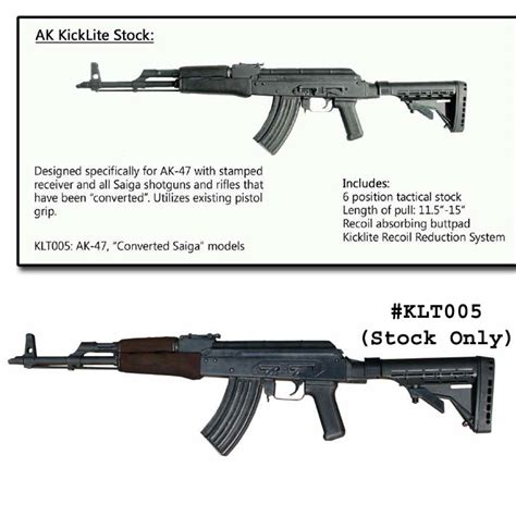 AK-47 KickLite Recoil Reducing Tactical Stock | The Country Shed