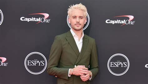 G Eazy Debuts New Blonde Hairstyle At ESPYs 2018 2018 ESPYS G Eazy Just Jared Celebrity