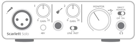 Focusrite инструкция