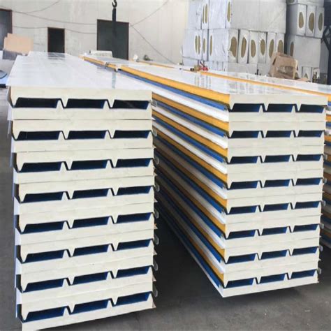 Pu Polyurethane Pir Pur Puf Foam Insulation Fireproof Sandwich Panel