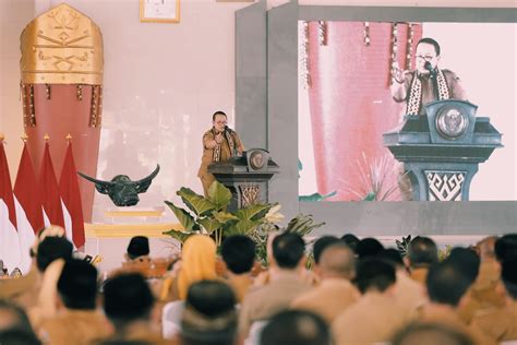 Silaturahmi Bersama Seluruh Komponen Masyarakat Dan Opd Di Lamteng