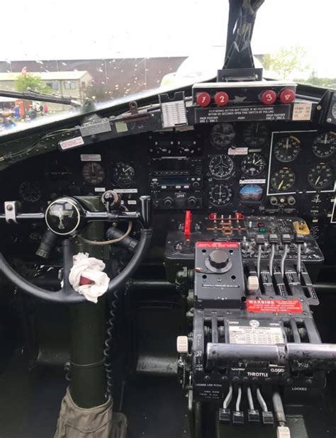 Cockpit of a B-17 Flying Fortress : r/WWIIplanes