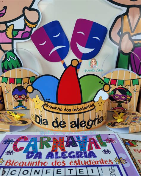 Kit Carnaval Da Alegria Materiais Para Profes Seu Portal De Recursos