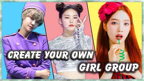 Create Your Own Kpop Girl Group Pt2 Kpop Game Youtube