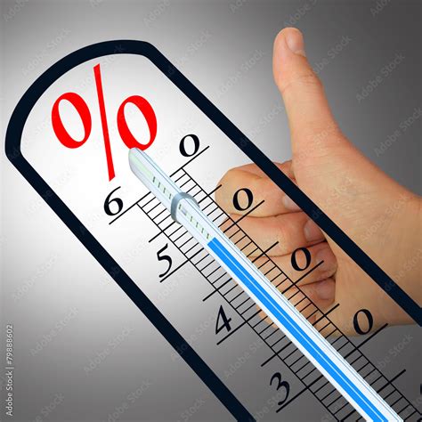 Thermometer 70 Stock-Foto | Adobe Stock