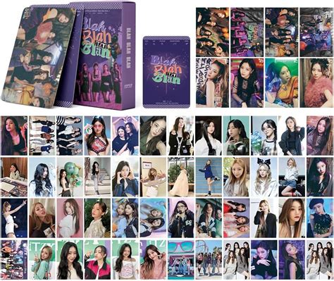 Kpop ITZY Photocards ITZY Merch Lomo Cards 55Pcs ITZY BLAH BLAH JAPAN