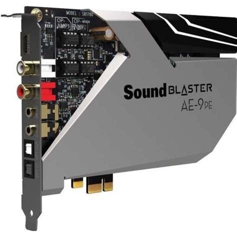 Звуковая карта Creative Sound Blaster X AE-9 PE PCIe (70SB178000001 ...