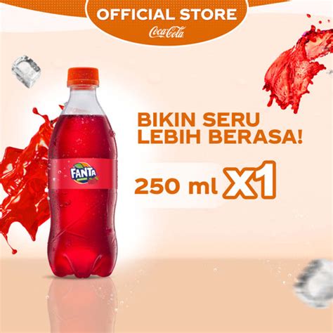 Promo Fanta Strawberry Minuman Soda Rasa Stroberi Botol Ml