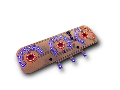 Плата подсветки печки для Киа Spectra - Led Podsvetka 23 арт. 0009 ...
