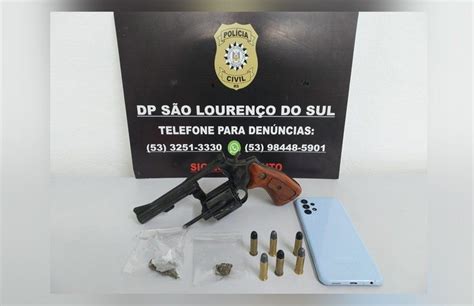 Pol Cia Civil Prende Homem Por Posse Ilegal De Arma De Fogo Em S O