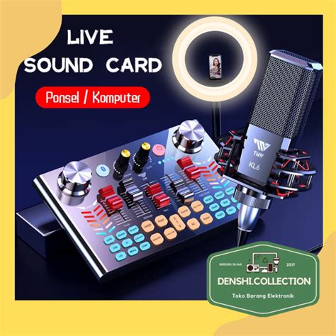 Sound Card Tnw V Bluetooth Live Soundcard V Soundcard Audio Live