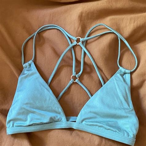 Kendall Kylie Swim Strappy Seafoam Kendall Kylie Pacsun Bikini Top Poshmark