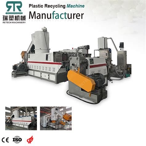 Ce Standard Plastic Bag Pp Pe Ldpe Hdpe Film Compactor Pelletizing Line