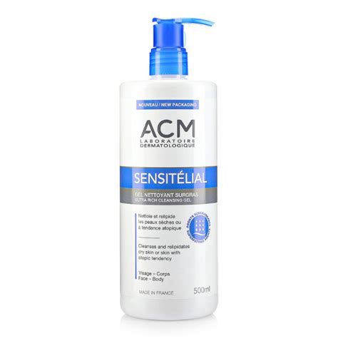 Buy Acm Sensitelial Faceandbody Ultra Rich Cleansing Gel 500ml Online At Best Price In The Uae