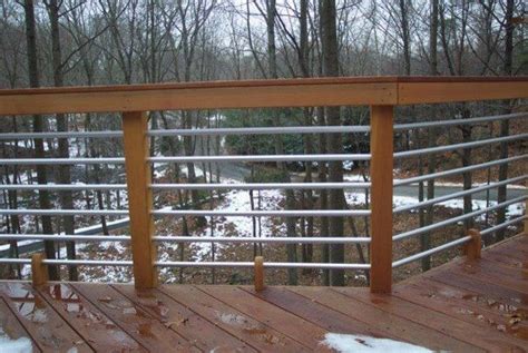 Horizontal Metal Deck Railing Ideas The Urban Decor