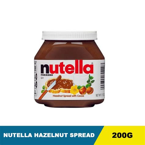 Nutella Hazelnut Spread 200g Shopee Malaysia