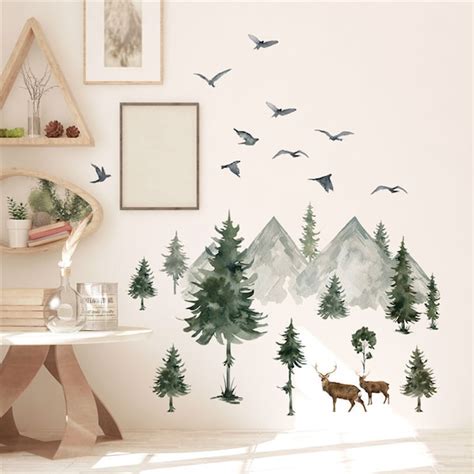 Tree Wall Decals Etsy Uk