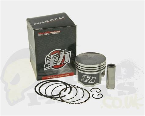 Naraku 50cc Piston Kit Sym Peugeot 4 Stroke Pedparts UK