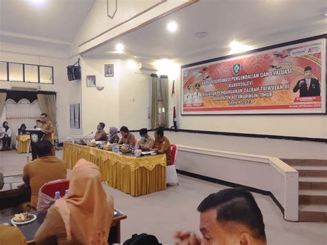 RAKORDALEV KEGIATAN PEMBANGUNAN DAERAH TRIWULAN III KABUATEN