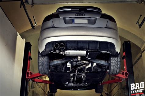 Audi A3 8P 2 0 TFSI Quattro Baq Exhaust BaqExhaust