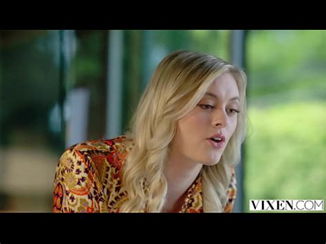 VIXEN Bratty Blonde Amber Moore Rides Her Boss Thick Cock XVIDEOS