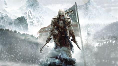 Assassin's Creed digital wallpaper, Assassin's Creed III, Connor Kenway, American Revolution ...