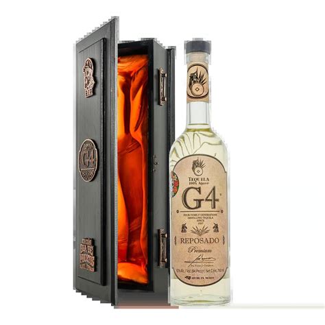 G4 Tequila Reposado Edicion Dia De Muertos Madera 42 Abv 750mL