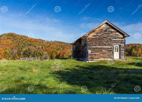 Autumn Foliage in Vermont Countryside Stock Photo - Image of mountain ...