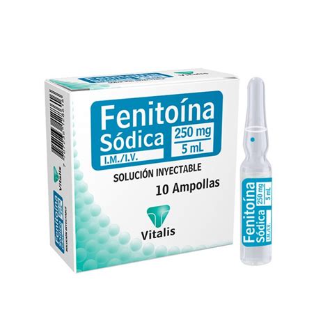 Fenitoína Sódica 250 Mg5 Ml Vitalis