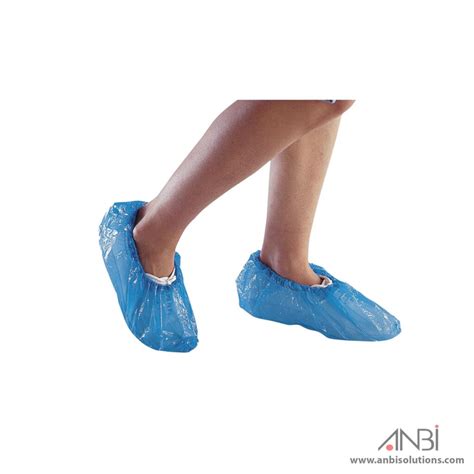 DELTA PLUS Blue Polyethylene Overshoes For Visitors SURCHPE