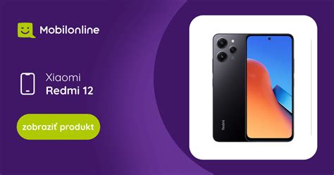 Xiaomi Redmi 12 4GB/128GB Dual SIM, Čierny mobilonline.sk