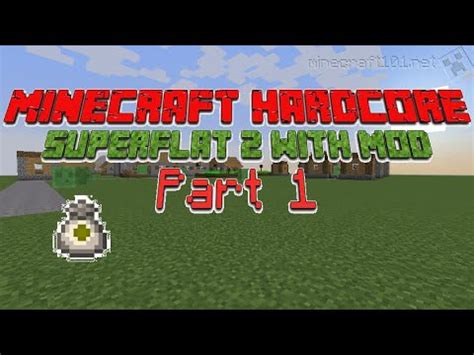 Minecraft Superflat Hardcore With Mod Part Loot Bag Youtube