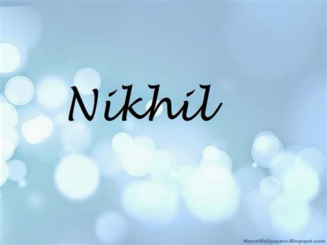 Nikhil Name Wallpapers Nikhil ~ Name Wallpaper Urdu Name Meaning Name ...