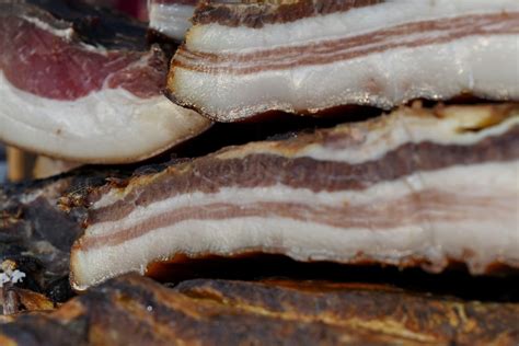 Imagen Gratis Bacon Seco Hecho A Mano Cerdo Delicioso Alimentos