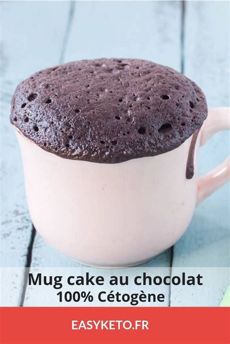 Mug Cake Keto Au Chocolat Recettes Pauvres En Glucides Aliments