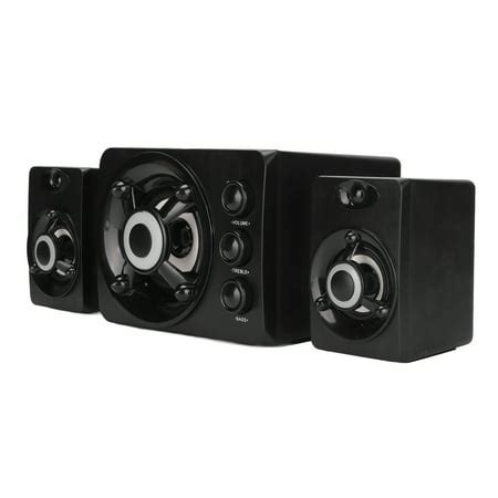 Subwoofer Speaker, Wired Computer Speakers 3.5mm Input 2.1 System Mini ...